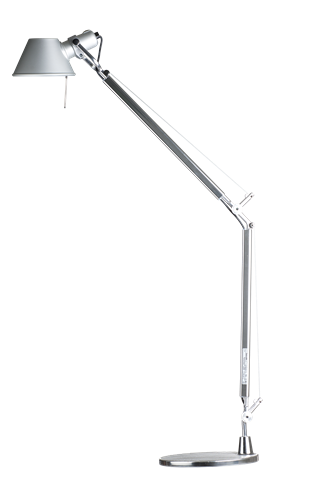 Tolomeo Lettura Krop Alu + Tolomeo Lettura Base Alu, Bordlampe sæt - Artemide