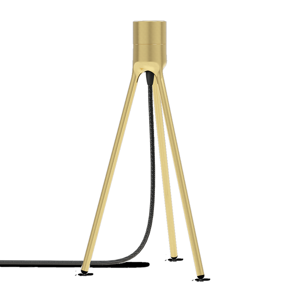 Tripod Table Lampestander Børstet Messing - UMAGE