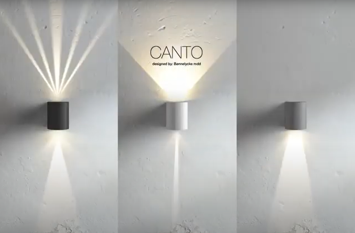 Nordlux - Canto Maxi Kubi 2 Væglampe Sort Seaside