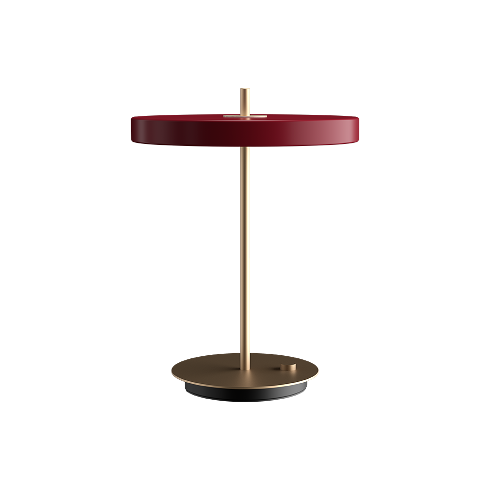 UMAGE Asteria Table Ø31 Rubinrød - Bordlampe