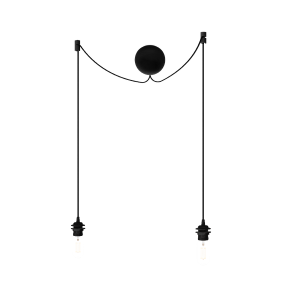 UMAGE Cannonball Cluster 2 Ø12 Sort - Ophæng