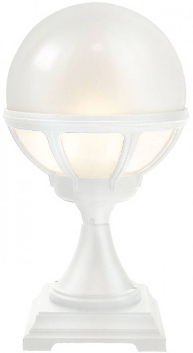 Norlys Bologna hvid opal, E27 IP54 46W 43.5CM - Udendørslampe