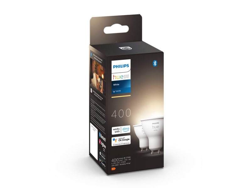 Philips Hue Spot 5,2W 400lm W GU10 2pak BT