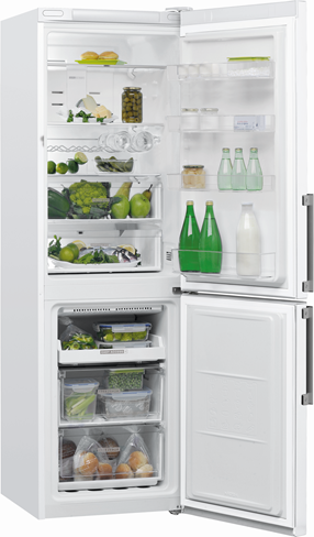 Whirlpool W7 821O W - Fritstående kølefryseskab