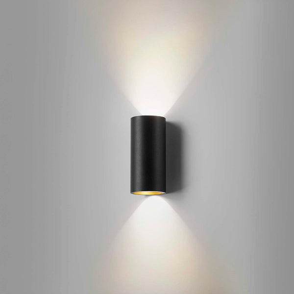 Zero W1 Sort/Guld - Væglampe
